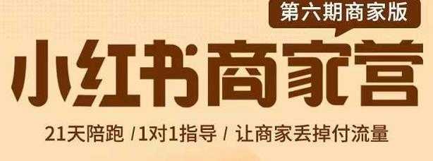 贾真-小红书商家营第6期商家版，21天带货陪跑课，让商家丢掉付流量